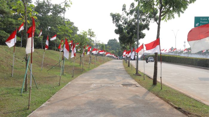 Lingkungan Permukiman Mulai Dihiasi Nuansa Kemerdekaan